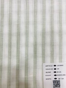 Tela de Forro Interior Lea Wave, Mezcla de Lino y Algodón Premium, Transpirable, con Acabado Suave al Tacto, Comodidad que Absorbe la Humedad - Product Image 5