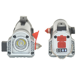 Helius extérieur jardin alimentation d'urgence Usb Rechargeable Abs plastique corps Camping LED torche travail lumières lampes de poche - Product Image 5