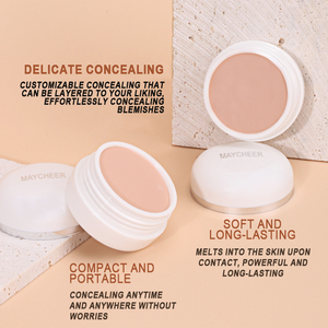 Maycheer <span class=keywords><strong>Correcteur</strong></span> de crème de marque privée imperméable à l'eau 2 couleurs de <span class=keywords><strong>maquillage</strong></span> végétalien personnalisé de bonne qualité Vente en gros - Product Image 5