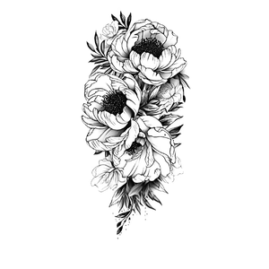 20245 nuevas pegatinas de <span class=keywords><strong>brazo</strong></span> de flores al por mayor tatuajes semipermanentes impermeables para medio <span class=keywords><strong>brazo</strong></span> - Product Image 6