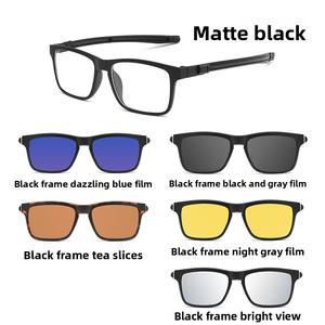 Danyang T2502R Ultra-Light Grey <span class=keywords><strong>Gafas</strong></span> deportivas <span class=keywords><strong>graduadas</strong></span> para hombres <span class=keywords><strong>Gafas</strong></span> polarizadas magnéticas TR <span class=keywords><strong>Gafas</strong></span> <span class=keywords><strong>de</strong></span> <span class=keywords><strong>sol</strong></span> sólidas con cara <span class=keywords><strong>de</strong></span> diamante - Product Image 6