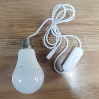 Ampoule LED AC/DC en plastique E27, 5W-18W, longue durée, confortable, prix d'usine, pour usage résidentiel