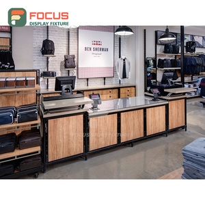 Diseño de Concepto de Muebles de Exhibición de Vidrio para Tiendas Minoristas Personalizadas, Tienda de Ropa - Product Image 3
