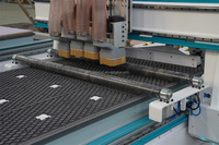 Mesin Router Kayu CNC Empat Kepala ATC FIRM Jinan untuk Pahat, Ukuran 13x25, Dijual Murah