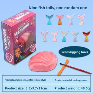 ของเล่นสำหรับขุดค้นทางโบราณคดีแบบข้ามพรมแดนกล่องปริศนาสำหรับขุดไดโนเสาร์ขนาดใหญ่แบบทำมือกล่องปริศนาขุดพลอยชุดปูนปลาสเตอร์สำหรับ - Product Image 4