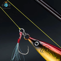 10 pièces/sac Anneaux de connexion solides pour leurres de pêche, mousquetons en acier inoxydable, accessoires de pêche, anneaux de raccordement pour matériel de pêche en eau salée
