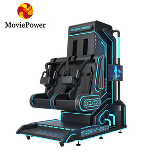 Máquina de Juegos de <span class=keywords><strong>Cine</strong></span> VR 9D Interactiva de 360 Grados, Simulador de Juegos de Realidad Virtual Comercial de 2 Asientos para Parques Temáticos de Realidad Virtual - Product Image 3