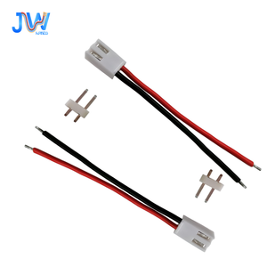 Hersteller Custom VH 3,96mm Pitch Adapter Kabel Kabelbaum verzinnter Kupfer leiter IP67 Schutzart 2-polige gerade Biege nadel - Product Image 1