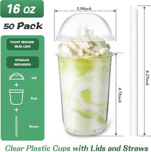 Custom Printed Disposable clear 12oz 16oz 22oz pp Boba Tea <b>Cup</b> 90 U Shape Fruit Milk Boba Bubble Tea <b>Plastic</b> <b>Cup</b> with Lids - Product Image 2