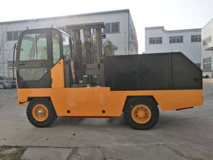 3 toneladas Diesel cargador lateral Altura <span class=keywords><strong>de</strong></span> elevación <span class=keywords><strong>de</strong></span> 3,5 m con sub tenedor para madera larga - Product Image 5