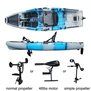 Vicking <span class=keywords><strong>Marius</strong></span> - Kayak de Pesca con Pedales para una Persona, 10.5 pies, Nuevo, con Asiento con Marco y Casco de HDPE - Product Image 1