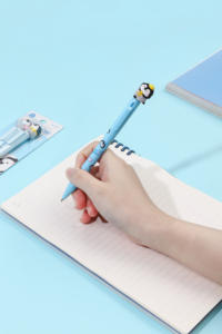 Куки, милые ледяные и снежные пингвины, поделить гелевую ручку, 2 комплекта, мультяшный студент, милые папелерии, каваи, Мультяшные канцелярские принадлежности - Product Image 5