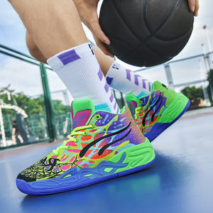 Men's <strong>Basketball</strong> <strong>Shoes</strong> Lace Sneakers Stretch Fabric Air Mesh Outdoor Winter Autumn Fashion Breathable Athletic Sport - Product Image 4