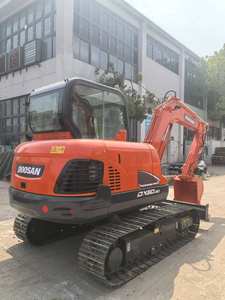 Doosan เครื่องขุดไฮดรอลิก Dx60มือสองจากเกาหลีรถขุดตีนตะขาบขนาดเล็ก Dx60แท้ - Product Image 3