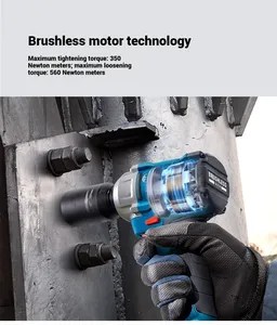 <span class=keywords><strong>Llave</strong></span> <span class=keywords><strong>de</strong></span> <span class=keywords><strong>Impacto</strong></span> Inalámbrica <span class=keywords><strong>Bosch</strong></span> GDS18V-350, Sin Escobillas, Alto Torque, 18V, Iones <span class=keywords><strong>de</strong></span> Litio, para Construcción, Andamios, Herramienta Profesional - Product Image 4