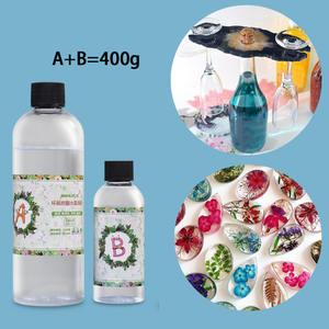 <b>Clear</b> and Transparent Liquid Crystal Epoxy <b>Resin</b> for Art Jewelry, River Table,100g to 4kg Packaging Specification Customization - Product Image 1