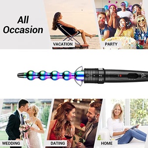 Accesorios <span class=keywords><strong>para</strong></span> Rizar el <span class=keywords><strong>Cabello</strong></span> Eléctricos de <span class=keywords><strong>la</strong></span> <span class=keywords><strong>Mejor</strong></span> Calidad, Rizador de <span class=keywords><strong>Cabello</strong></span> de 360 Grados, 5 Piezas, <span class=keywords><strong>para</strong></span> Uso Doméstico y Hotelero, con 1 Año de Garantía - Product Image 6