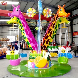 Juegos Mecánicos para Niños para Centros Comerciales/Fiestas de Cumpleaños, Lindos Juegos Mecánicos de Jirafa Voladora en Oferta - Product Image 4