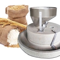 Moulin à grains professionnel, rectifieuse pour moutarde, en pierre, grain