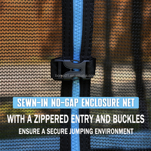 <span class=keywords><strong>Trampoline</strong></span> Zoshine économique pour usage extérieur, facile à assembler, <span class=keywords><strong>trampoline</strong></span> de loisirs avec filet de sécurité, vente en gros - Product Image 3