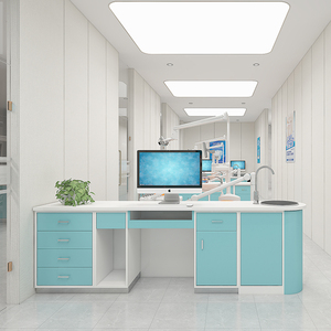 خزائن أسنان عصرية بتصميم معدني متين وصديق للبيئة للاستخدام المنزلي والمكتبي - Product Image 1