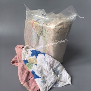 Chiffons en coton 100% haute densité, colorés, à absorption remarquable pour le nettoyage des équipements industriels - Product Image 1