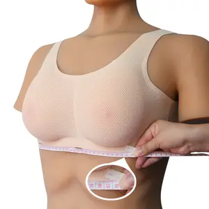 Mei Xiao Ti Silicone Breast Forms Scrossdressers Mastectomy Patients Cosplayers Transgender Huge Boobs Teardrop Breast