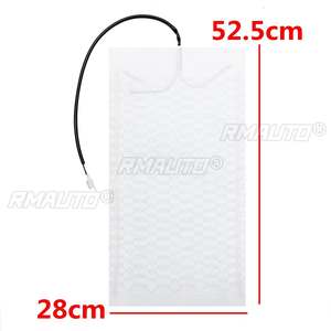 Coussins chauffants universels pour sièges de voiture en fibre de carbone, 2 places, 4 pièces, 3 niveaux, 12V, pour l'hiver - Product Image 3