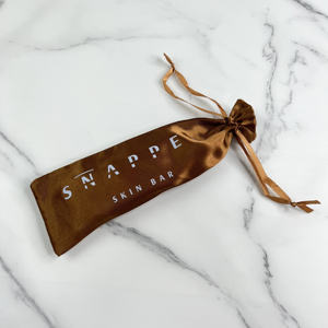 Sacs d'emballage cosmétiques sur mesure en gros, sacs à bijoux réutilisables anti-poussière, sacs à cordon en satin de soie exquis pour les entreprises - Product Image 4