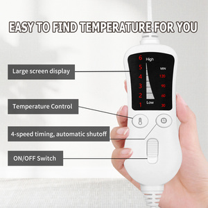 Chauffe-corps électrique multifonctionnel 110/220V avec fermeture éclair, chauffe-<span class=keywords><strong>pieds</strong></span> et chauffe-mains pour l'automne/hiver, usage domestique - Product Image 6