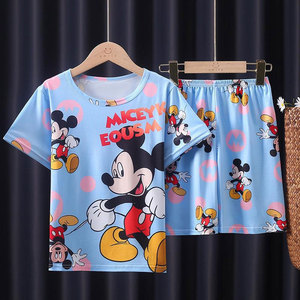 Nuevo Conjunto de Pijamas de Manga Corta con Estampado de Anime de Personajes de Dibujos Animados para Mujer, Ropa de Dormir Informal para el Hogar - Product Image 3