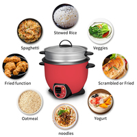 Pasokan Pabrik Asrama Siswa Multi Fungsi Panci Anti Lengket Multifungsi Pemasak Nasi Mini