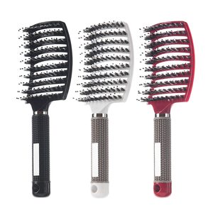 custom boar bristle vent detangling curly hair brush comb hairbrush set for hair manufacturers women