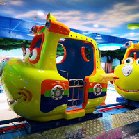 Hotfun Manege Funfair Équipement Attractions Enfants Mini Navette Ride Enfants Roller Coaster Sous-Marin Navette Ride à Vendre