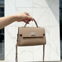 Sacs de luxe en cuir structuré pour femmes, style boutique américaine, sacs à main de marque privée, sacs à rabat, vente en gros