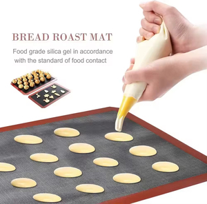 Hollow Breathable <strong>Silicone</strong> Mesh <strong>Baking</strong> Mat High Temperature Resistant Various Sizes and Square Shape <strong>Baking</strong> &amp; Pastry Tool - Product Image 4
