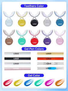 ผู้ผลิตชุดฟอกสีฟันเชิงพาณิชย์แบบขายส่ง OEM รับทำโลโก้ ไฟไร้สาย ปากกาเจล 3 แท่ง กล่องบรรจุภัณฑ์สำหรับทันตกรรมแบบฉลากส่วนตัว - Product Image 5