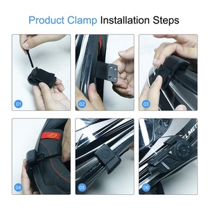TIYPEOR <span class=keywords><strong>EJEAS</strong></span>, nuevo modelo, casco K1pro, auriculares Bluetooth, grabadora WIFI para motocicleta, micrófono de vídeo interno y externo de malla - Product Image 3
