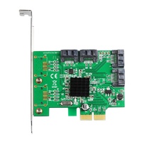 Controlador RAID PCI-E SATA3.0, tarjeta de expansión de 4 puertos SSD, arranque del sistema puede hacer RAID0/1/10 hardware raid con software de gestión