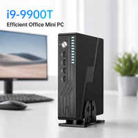 Mini Computadora de Escritorio de Alta Capacidad, Intel Core I9, Win10/11, Doble 4K 60Hz, Óptica, para Negocios y Juegos