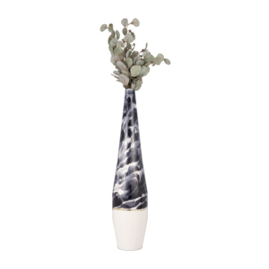 Vaso Alto in Metallo Moderno Stile Costiero per Soggiorno, Arredamento Casa, Esposizione Camera da Letto - Product Image 3