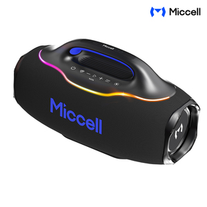 Altavoz Portátil Miccell con Iluminación RGB Elegante, con Refuerzo de Bajos, Conectividad Inalámbrica <span class=keywords><strong>para</strong></span> Fiestas, Viajes y Uso en Exteriores - Product Image 1