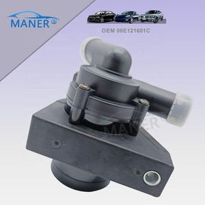 อะไหล่เครื่องยนต์รถยนต์ MANER ทนทาน ระบบระบายความร้อนเครื่องยนต์ ปั๊มน้ำเสริม สำหรับ Audi A6 3.0TFSI CCAA ปี 2008-2015 รุ่น 06E121601C - Product Image 2