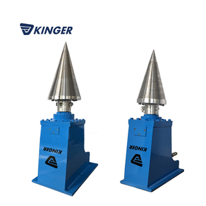 KINGER Machine à fendre le <span class=keywords><strong>bois</strong></span> Fendeur de bûches à cône à vis hydraulique pour pelle - Product Image 3
