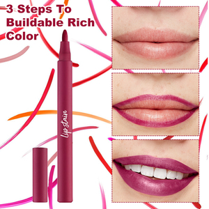 Vibrant Lip <strong>Definer</strong> Pencil Buildable Color Transfer Smudge Proof Custom Branding for Bulk Buyers Cosmetic <strong>Supplier</strong> - Product Image 6