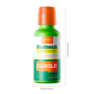 Rince-bouche au fluorure anticavité pour tuer 99.9% des germes qui causent la <span class=keywords><strong>mauvaise</strong></span> <span class=keywords><strong>haleine</strong></span> et prévenir les caries, saveur menthe fraîche - Product Image 5