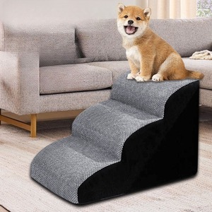 <span class=keywords><strong>Escalera</strong></span> de escalada para mascotas plegable de nuevo patrón sólido al por mayor para que los perros lleguen a lugares más altos - Product Image 2