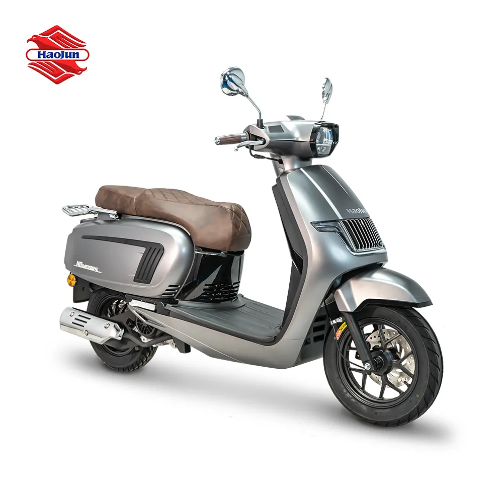 HaoJun 125cc скутер мотоцикл бензиновый скутер газовый мотоцикл для взрослых мотоциклов и скутеров