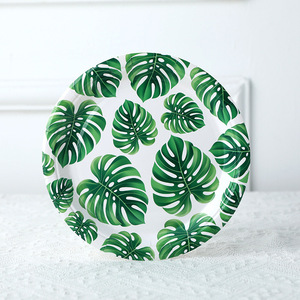 Wholesale 7-inch and 9-inch zebra Cheetah and tiger Animal Skin Printed <b>Tableware</b> Paper Plates <b>Disposable</b> Paper Plates - Product Image 5