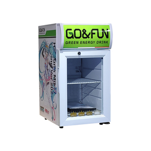 ตู้เย็นขนาดเล็ก Meisda SC21B 21 ลิตร สำหรับใช้ในครัวเรือนและเชิงพาณิชย์  ประตูบานเลื่อนกระจกสแตนเลส  แบบพกพา ใช้ไฟฟ้า  พร้อมคอมเพรสเซอร์  สำหรับแช่เครื่องดื่ม - Product Image 5